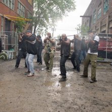 Brick Mansions: una scena action del film