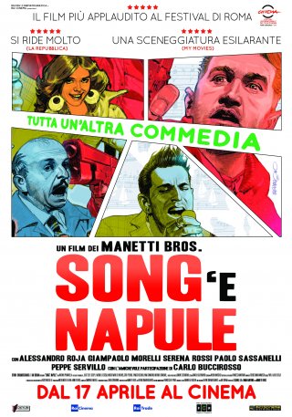 Song'e Napule: la locandina definitiva