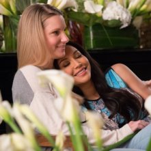Glee: Heather Morris e Naya River nell'episodio New Directions