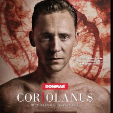 La locandina di Coriolanus, l'evento cinematografico che porta sul grande schermo lo spettacolo del National Theatre di Londra