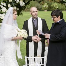 Un matrimonio da favola: Ricky Memphis e Andrea Osvart in una scena del film