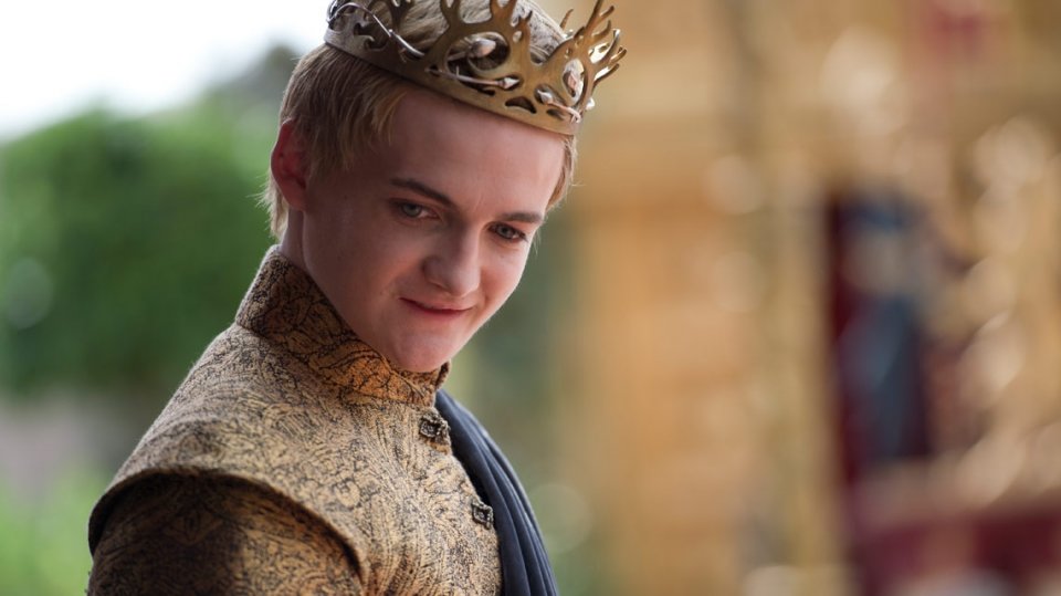 Il trono di spade: Jack Gleeson in una scena della quarta stagione