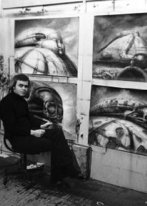 Una foto di H.R. Giger