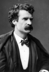 Una foto di Mark Twain