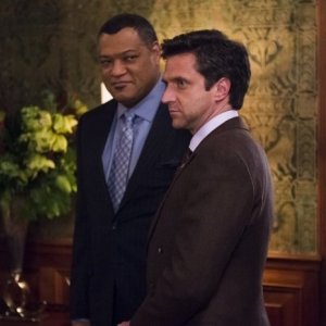 Hannibal: Raúl Esparza e Laurence Fishburne nell'episodio Futamono