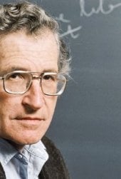Una foto di Noam Chomsky