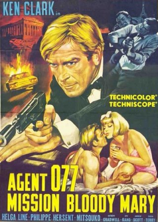Agente 077 missione Bloody Mary: la locandina del film