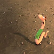 Barry, Gloria e i Disco Worms: Barry in una scena del film