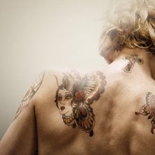 The Broken Circle Breakdown: la schiena tatuata di Veerle Baetens