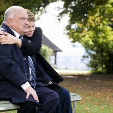 Un matrimonio da favola: Andrea Osvart e Teco Celio in una tenera immagine del film