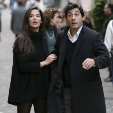 Un matrimonio da favola: Ilaria Spada insieme a Emilio Solfrizzi in una scena del film