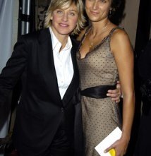 Una foto di Alexandra Hedison con Ellen DeGeneres, sua ex-fidanzata