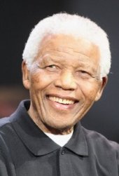 Una foto di Nelson Mandela