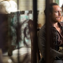 Black Sails: Toby Stephens in una scena del settimo episodio della prima stagione