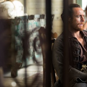 Black Sails: Toby Stephens in una scena del settimo episodio della prima stagione