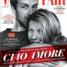 'Ciao Amore' - Gwyneth Paltrow e Chris Martin sulla cover di Vanity Fair (aprile 2014) dedicata alla fine del loro matrimonio