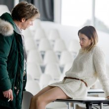 L'amour est un crime parfait: Mathieu Amalric con una provocante Sara Forestier in una scena del film