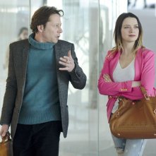 L'amour est un crime parfait: Mathieu Amalric discute con Sara Forestier in una scena del film