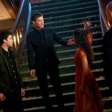 The Originals: Danielle Campbell con Joseph Morgan e Steven Krueger nell'episodio The Big Uneasy