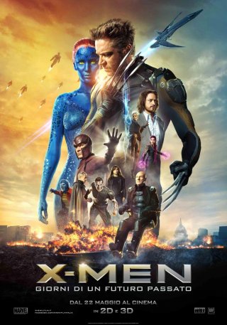 X-Men: Giorni di un futuro passato, la locandina italiana