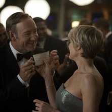House Of Cards Robin Wright E Kevin Spacey In Una Scena Della Serie 334405