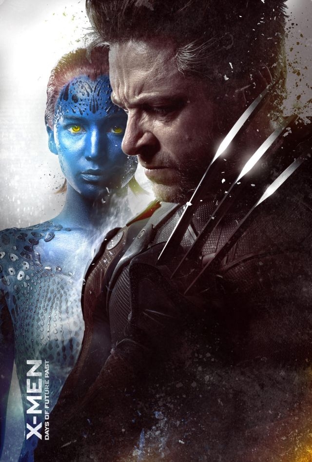 X Men Giorni Di Un Futuro Passato Character Poster Con Hugh Jackman E Jennifer Lawrence 338072
