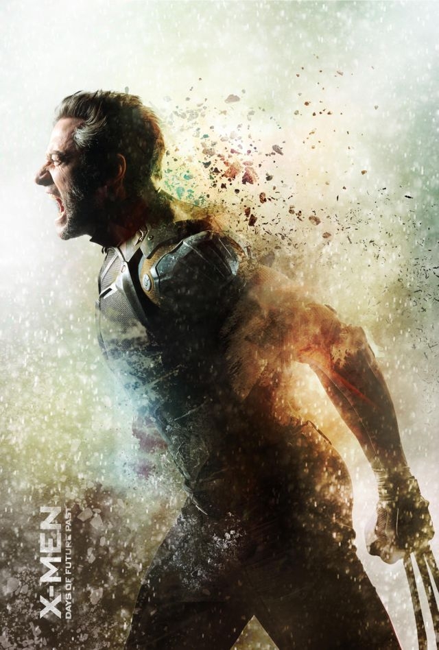 X Men Giorni Di Un Futuro Passato Character Poster Dedicato A Hugh Jackman Wolverine 338055