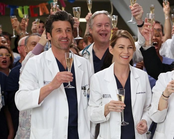 Grey's Anatomy: Ellen Pompeo e Patrick Dempsey nell'episodio I'm Winning