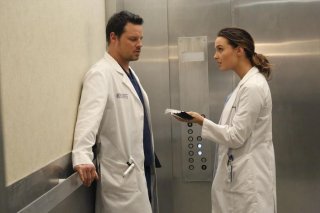 Grey's Anatomy: Justin Chambers in una scena dell'episodio You Be Illin'