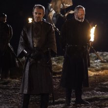 Il trono di spade: Stephen Dillane e Liam Cunningham nell'episodio The Lion and the Rose