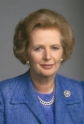Una foto di Margaret Thatcher