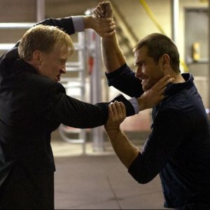 Banshee: Antony Starr in un momento dell'episodio Always the Cowboy