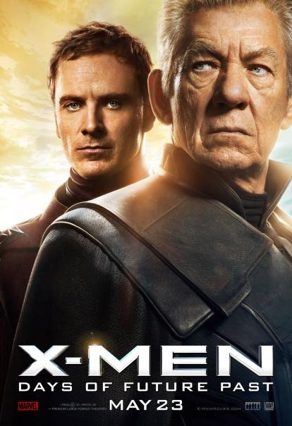 X Men Days Of Future Past Il Nuovo Poster Di Magneto E Magneto Alias Ian Mckellen E Michael Fassbend 349686