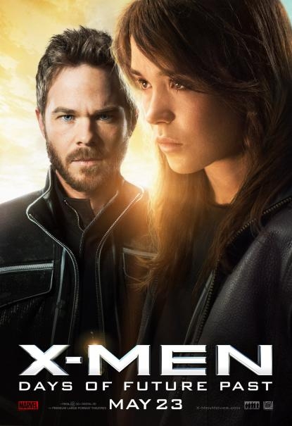 X Men Giorni Di Un Futuro Passato Character Poster Con Ellen Page E Shawn Ashmore 349681