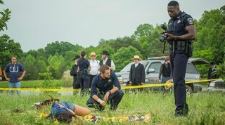 Banshee: Antony Starr in una scena dell'episodio The Warrior Class