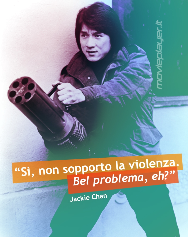 Jackie Chan La Nostra E Card Con Una Frase Dell Attore 353543