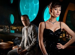 Magic City: Jeffrey Dean Morgan ed Olga Kurylenko in una immagine promozionale