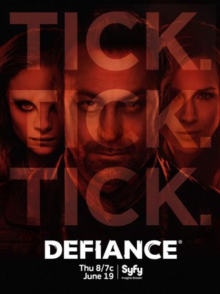 Primo manifesto promozionale per la seconda stagione di Defiance