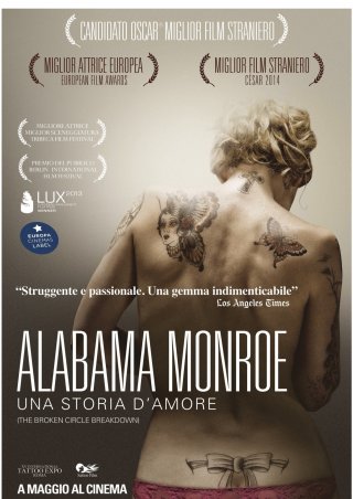 Alabama Monroe - Una storia d'amore: la nuova locandina italiana del film