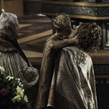 Il trono di spade: Jack Gleeson con Natalie Dormer nell'episodio The Lion and the Rose