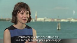 Intervista 'Mia Wasikowska - John Curran' - Tracks - Attraverso il deserto