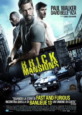 Brick Mansions: la locandina italiana del film