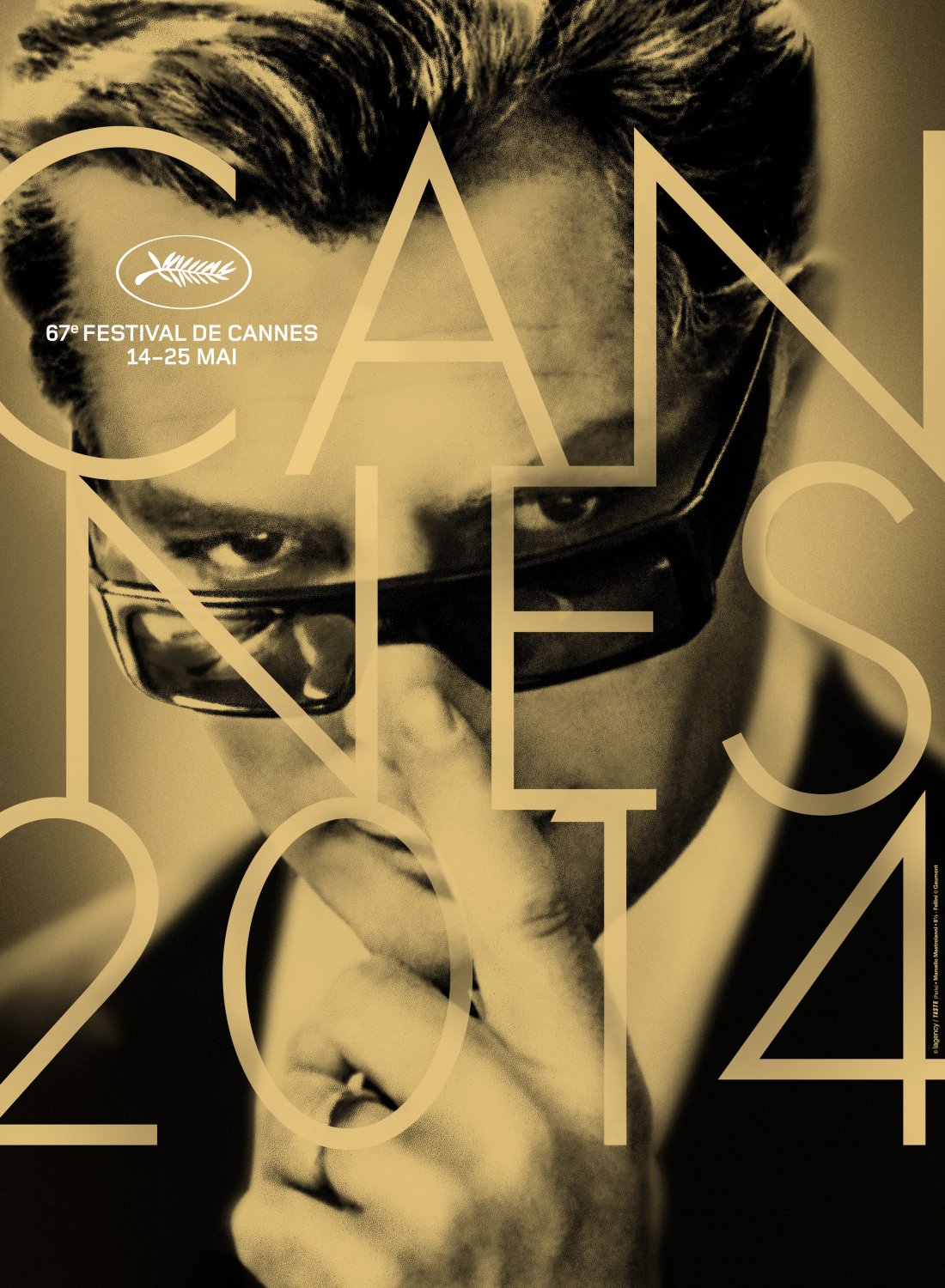 Cannes 2014 Il Manifesto Della 67Esima Edizione Con Marcello Mastroianni In Otto E Mezzo Di Fellini 366329
