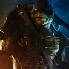 Tartarughe Ninja: un primo piano di Leonardo