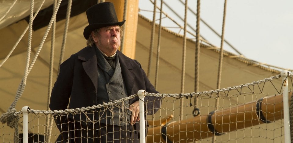 Mr. Turner: Timothy Spall in una scena