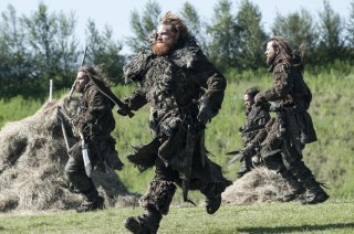 Il trono di spade: Kristofer Hivju in una scena dell'episodio Breaker of Chains