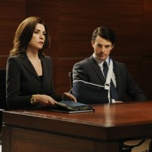 The Good Wife: Julianna Margulies e Matthew Goode nell'episodio All Tapped Out