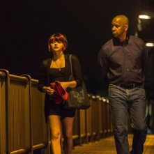 The Equalizer Denzel Washington Passeggia Insieme A Chloe Moretz 367269