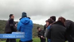 Una breve prova prima del ciak - Fratelli unici