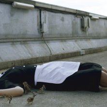 Bird People: Anaïs Demoustier in una scena tratta dal film